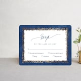 "Aspen" - RSVP Cards in Midnight by Kristie Kern - Front