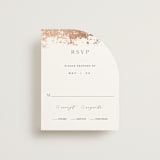 "Woodland Hills" - RSVP Cards in Copper by Eric Clegg - Front