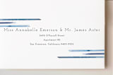 "Rustic Stripes" - Birth Announcements in Cornflower by Liz Conley - FREE Recipient Addressing