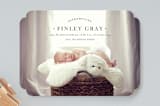 "formal introduction" - Birth Announcements in Slate by Kasia Labocki - Front
