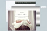 "formal introduction" - Birth Announcements in Slate by Kasia Labocki - Assembled