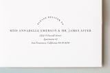 "formal introduction" - Birth Announcements in Slate by Kasia Labocki - FREE Recipient Addressing