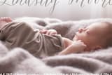 "Sweet Heart" - Birth Announcements in Petal by Lorent and Leif - Close-Up