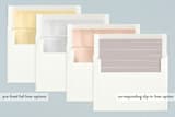 "Sweet Heart" - Birth Announcements in Petal by Lorent and Leif - Slip-In Envelope Liners