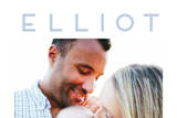 "Bold" - Birth Announcements in Sky by Susan Brown - Close-Up
