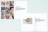 "My Nickname" - Birth Announcements in Cloud by Susan Brown - Interior Options