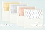 "My Nickname" - Birth Announcements in Cloud by Susan Brown - Slip-In Envelope Liners