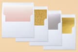 "Sweet Splash" - Birth Announcements in Blush by SimpleTe Design - Slip-In Envelope Liners