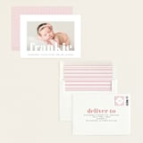 "Center Stage" - Birth Announcements in Pebble by Olivia Raufman - Assembled