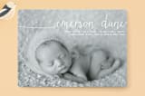 "Big Introduction" - Birth Announcements in Cotton by Kim Chow - Front