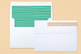 "Big Introduction" - Birth Announcements in Cotton by Kim Chow - Liner and Label