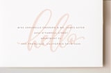 "Watermark" - Birth Announcements in Blush by Erin L. Wilson - FREE Recipient Addressing