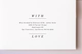 "This Day Forward" - Birth Announcements in Cotton by Kimberly FitzSimons - FREE Recipient Addressing