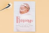 "Sweet Name" - Birth Announcements in Petal by SunnyJuly - Front