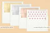 "Sweet Name" - Birth Announcements in Petal by SunnyJuly - Slip-In Envelope Liners