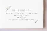 "Woodland Frame" - Birth Announcements in Spring Day by Everett Paper Goods - FREE Recipient Addressing