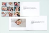 "Metropolitan" - Birth Announcements in Mink by Ann Gardner - Interior Options