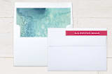 "Sweet Arrival" - Birth Announcements in Hot Pink by Karen Glenn - Liner and Label