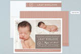 "From Your Nose to Your Toes" - Birth Announcements in Taupe by rose lindo - Assembled