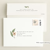 "little birdie" - Birth Announcements in Peach by Leah Bisch - FREE Recipient Addressing