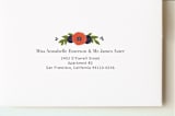 "Poppies" - Birth Announcements in Carrot by Megan Cash - FREE Recipient Addressing