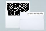 "Bold Beginnings" - Birth Announcements in Pepper by Jennifer Thomke - Liner and Label
