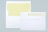 "Hello Baby" - Birth Announcements in Daffodil by Annie Clark - Liner and Label