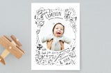 "Little Boys" - Birth Announcements in Inkwell by JeAnna Casper - Front