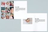 "Little Boys" - Birth Announcements in Inkwell by JeAnna Casper - Interior Options