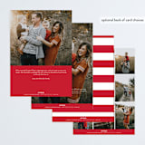 "Multi Fresh" - Retired Holiday Cards in Apple by Michelle Poe - Back of Card