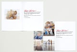 "Classic Stripes and Swashes" - Retired Holiday Cards in Holly by Susan Brown - Interior Options