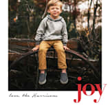 "Spot of Joy" - Retired Holiday Cards in Poppy by Christie Kelly - Close-Up