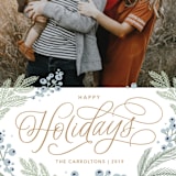"Pretty Pines" - Retired Holiday Cards in Juniper by Kristen Smith - Close-Up