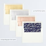 "Pretty Pines" - Retired Holiday Cards in Juniper by Kristen Smith - Envelope Liners