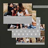 "The Holidays" - Retired Holiday Cards in Stone by Elly - Back of Card