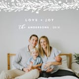 "The Holidays" - Retired Holiday Cards in Stone by Elly - Close-Up