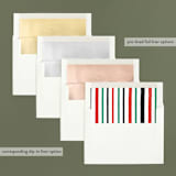"jolly colors" - Retired Holiday Cards in Holly by Angela Garrick - Envelope Liners