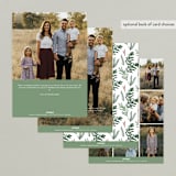 "Very mod tab" - Retired Holiday Cards in Vanilla by Kate Ross - Back of Card