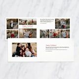 "Peace + Joy" - Retired Holiday Cards in Holly by Kerry Doyle - Interior Options