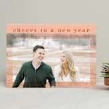 "Just Happy!" - Retired Holiday Cards in Clementine by Keena Grace - Front