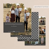 "This Moment" - Retired Holiday Cards in Snow by Melanie Severin - Back of Card