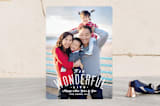 "A Wonderful Life" - Retired Holiday Cards in Snow by Alston Foster - Front