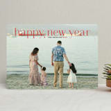"Timeless Greeting" - Retired Holiday Cards in Holly Berry by Alston Foster - Front