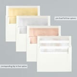 "Magical Moments" - Retired Holiday Cards in Sunset by Hooray Creative - Envelope Liners