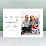 "Wonderfully Written" - Retired Holiday Cards in Ink by Kaydi Bishop - Front