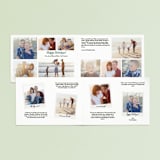 "Geo Blocks" - Retired Holiday Cards in Evergreen by Jessica Williams - Interior Options