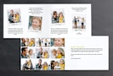 "Family Year in Review" - Retired Holiday Cards in Pear by cambria - Interior Options