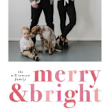 "Bold & Bright" - Retired Holiday Cards in Cranberry by Joanna Griffin - Close-Up