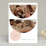 "boho joy" - Retired Holiday Cards in Grapefruit by Susan Zinader - Front