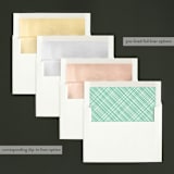 "North Pole Form 1225B" - Retired Holiday Cards in Pine by cambria - Envelope Liners